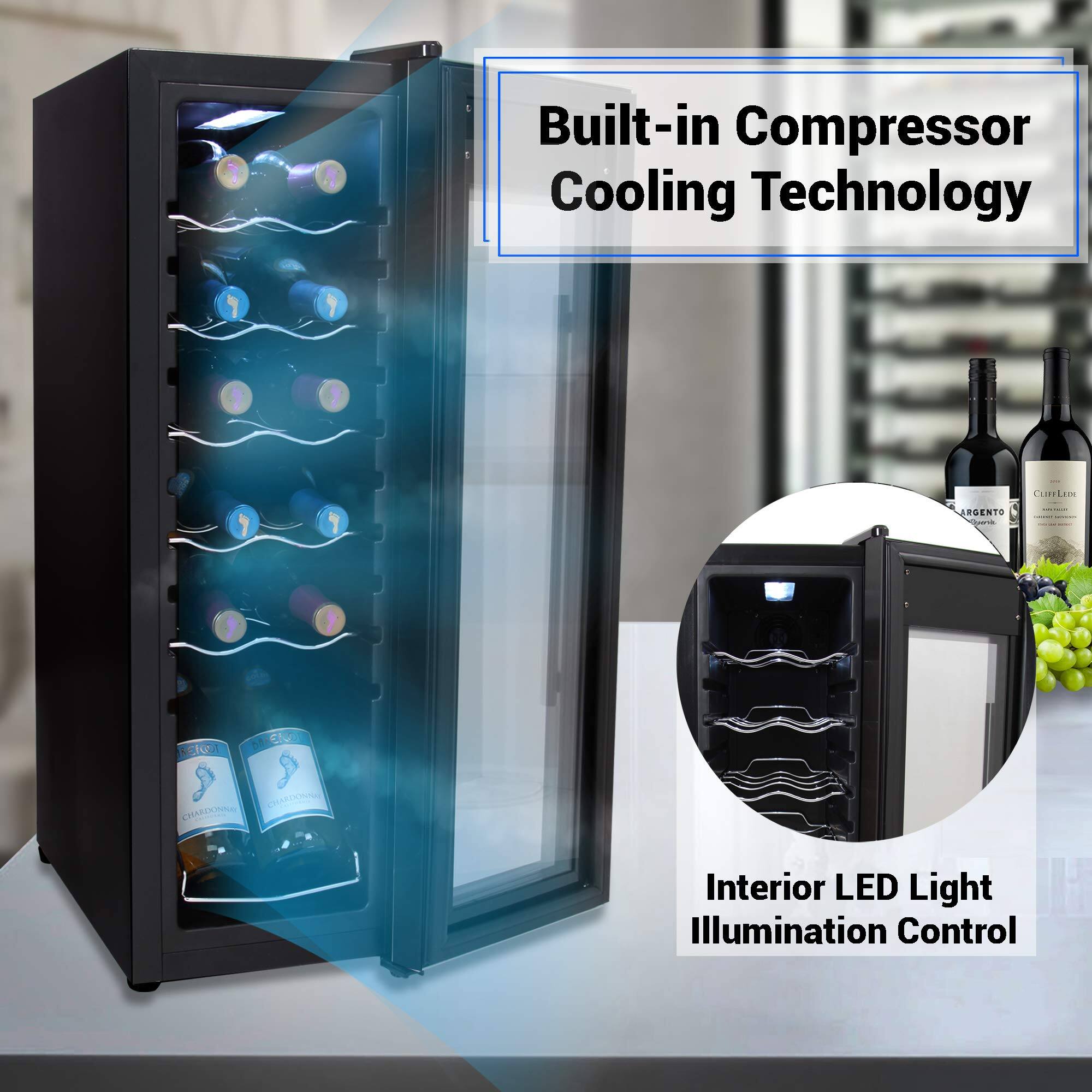 Built-in Compressor Cooling Technology

Interior LED Light Illumination Control