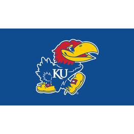 Evergreen Enterprises - Kansas Jayhawks 28" x 16" Turf Mat - Multicolor