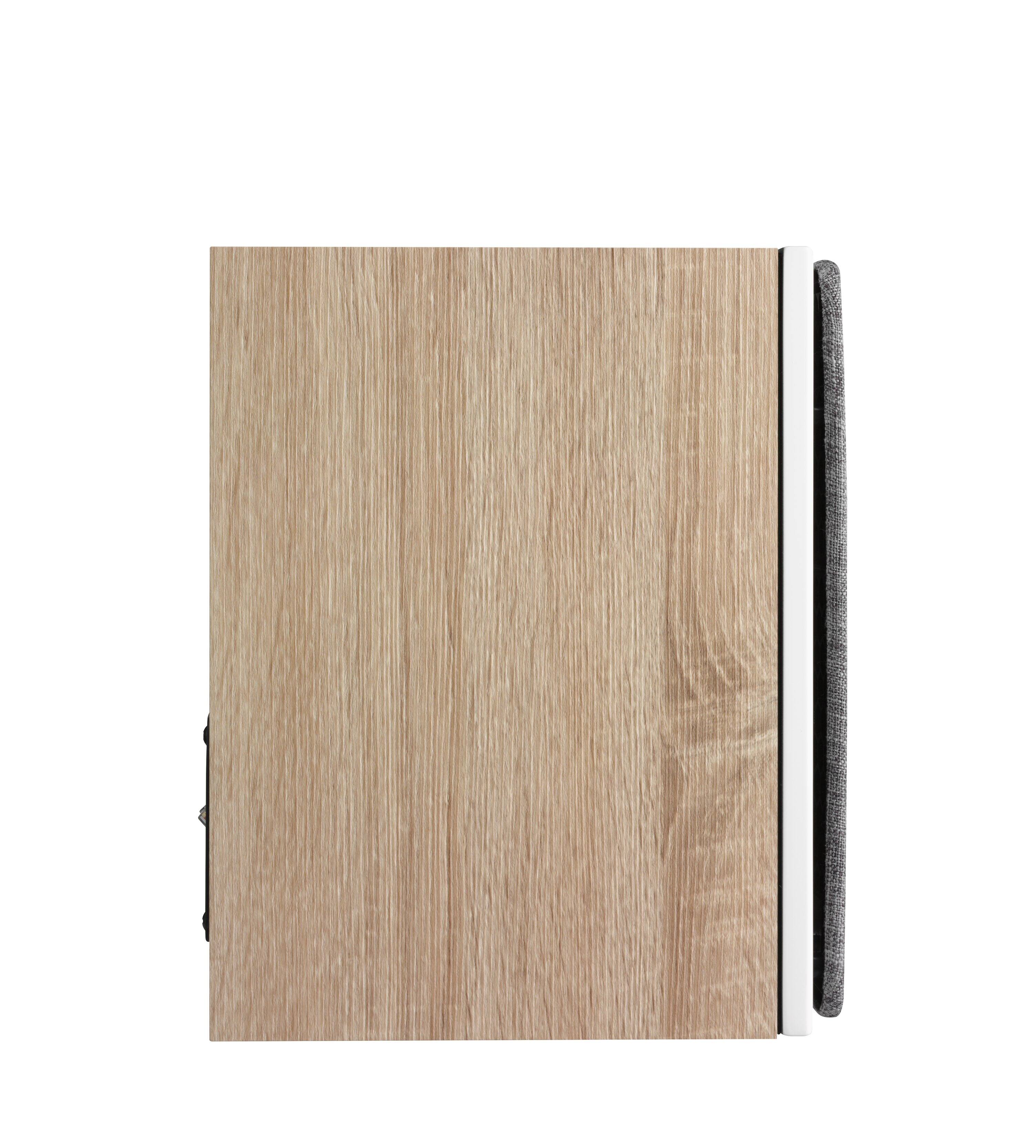 Left. DALI - OBERON 1 Bookshelf Speakers - Pair - Light Oak.