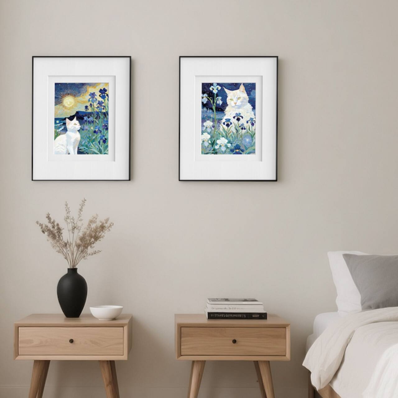 Angle. huessen - 13.3 Inch WiFi ePaper Art Photo Frame.