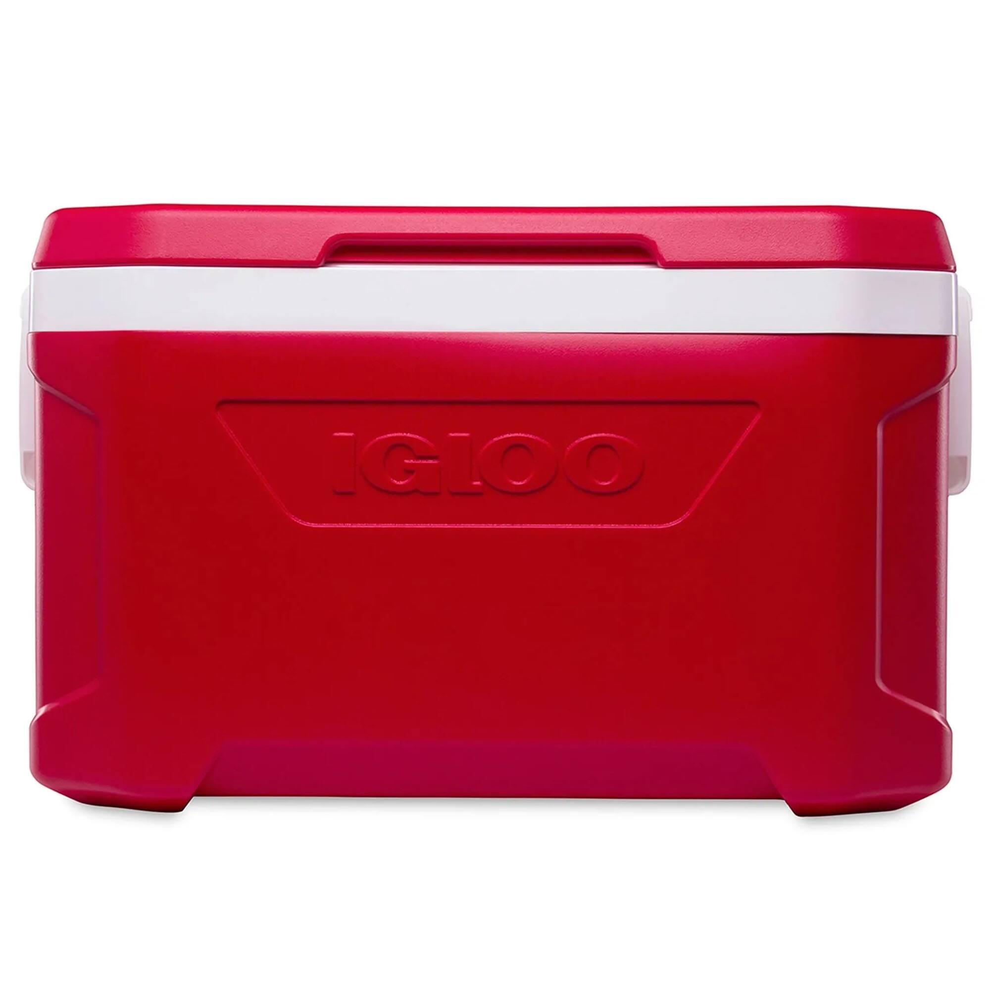 Front. Igloo - IGLOO Profile II 50 Qt Cooler, Red Star - Red Star.