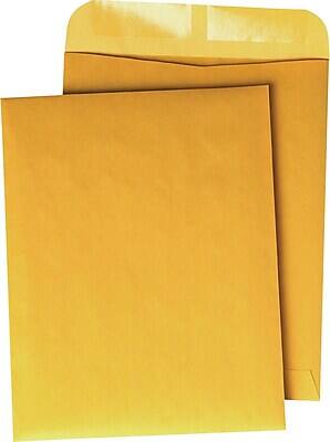 Alt View 1. Quality Park - Gummed Kraft Catalog Envelope, 12" x 15 1/2", 100/Box (41967) - Light Kraft.