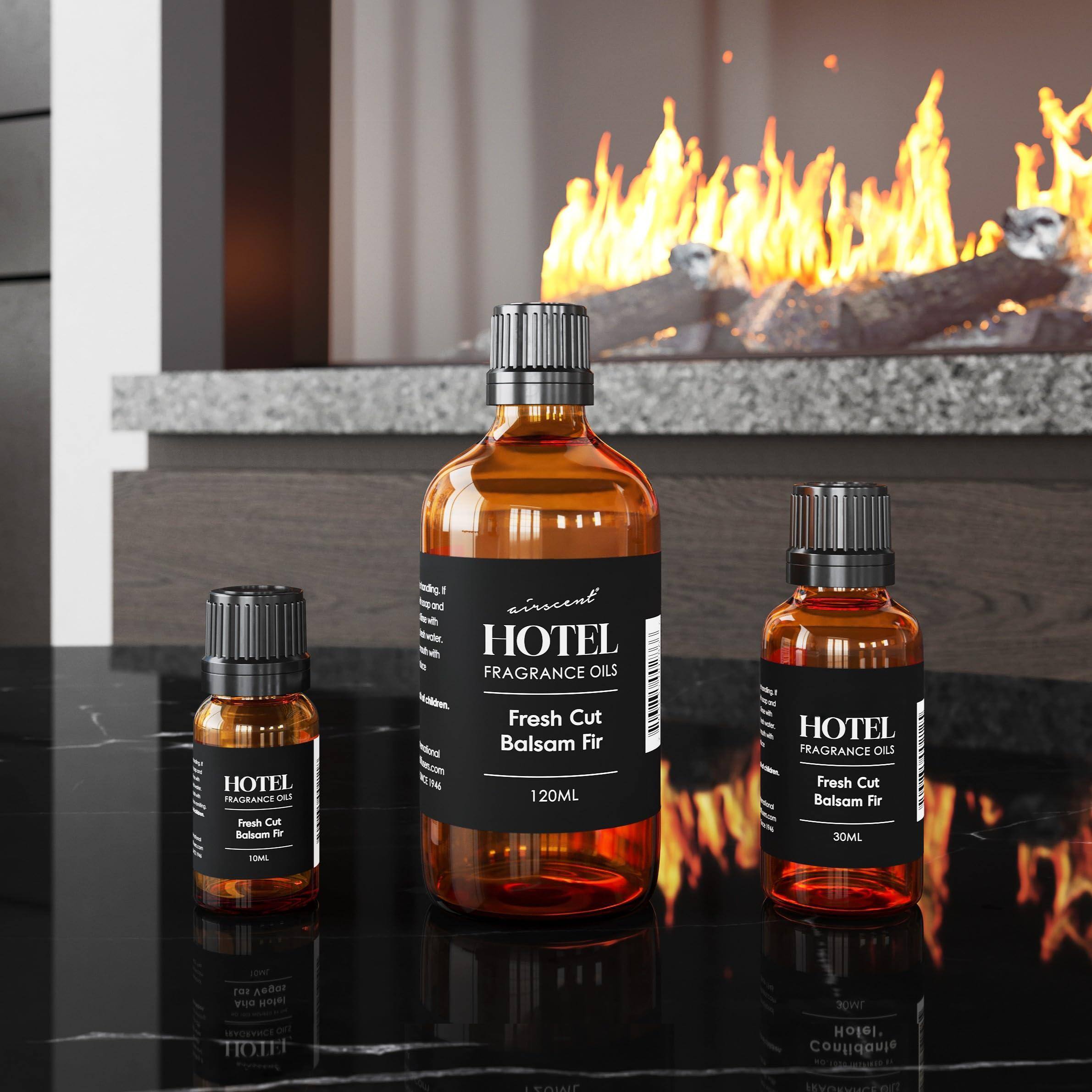 HOTEL FRAGRANCE OILS  
Fresh Cut Balsam Fir  
120ML  

HOTEL FRAGRANCE OILS  
Fresh Cut Balsam Fir  
30ML  

HOTEL FRAGRANCE OILS  
Fresh Cut Balsam Fir  
10ML