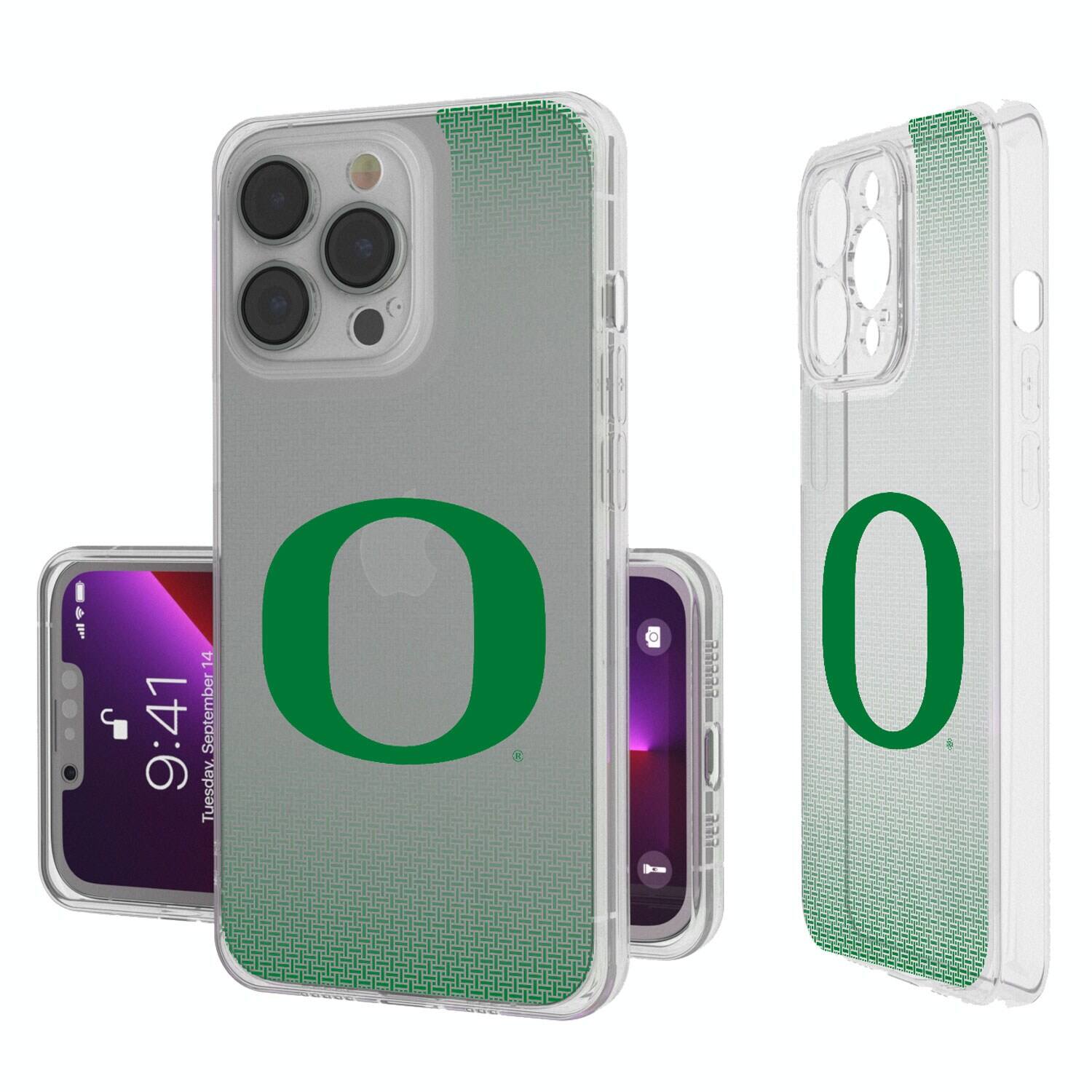 Keyscaper - NCAA - Oregon Ducks Linen Logo iPhone Clear Case - 16 Pro - Multicolor price history on PriceWatchPro