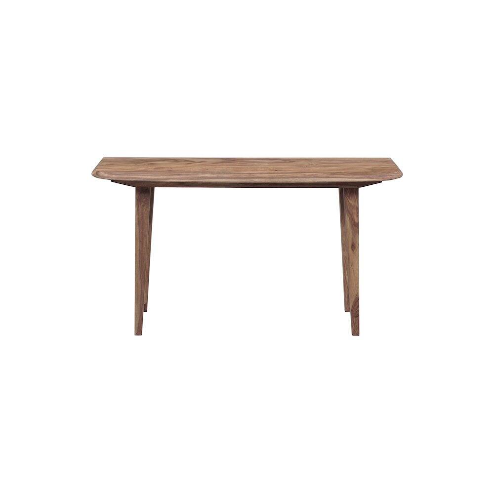 Alt View 2. Porter Designs - Fusion Solid Sheesham Wood Console Table - Natural.