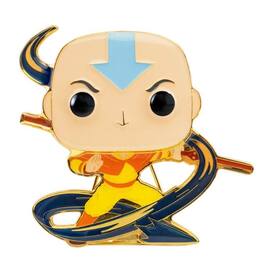 Avatar The Last Airbender 3 Inch Funko POP Pin | Aang - Yellow