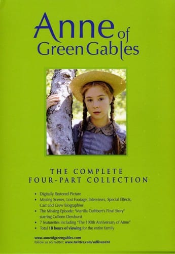 Anne of Green Gables: The Complete Four-Part Collection  - DVD