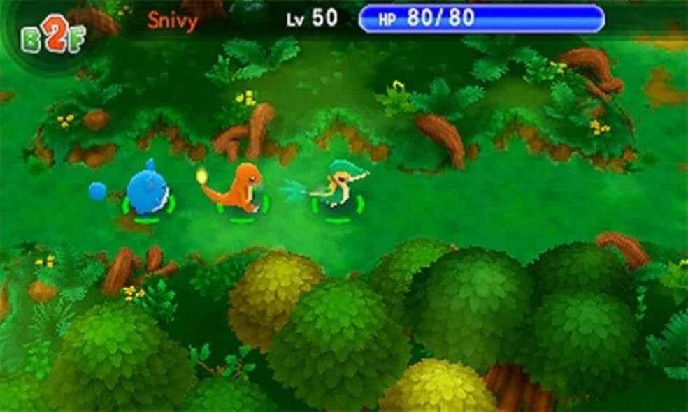 B2F  
Snivy  
Lv 50  
HP 80/80