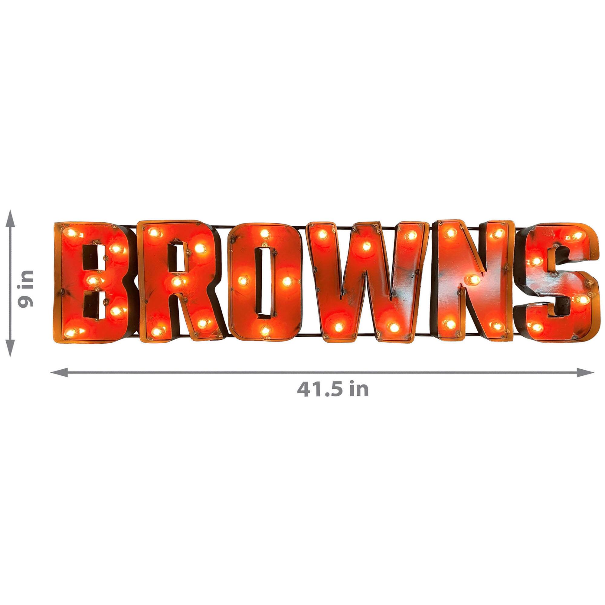 BROWNS

9 in

41.5 in
