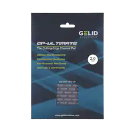 Gelid Solutions - GP-Ultimate 15W-Thermal Pad 120 x 120 x 2.0 mm. Excellent Heat Conduction, Single Pack