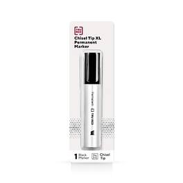 TRU RED - XL Tank Permanent Marker, Chisel Tip - Black