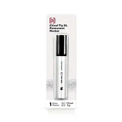 TRU RED Chisel Tip XL Permanent Marker
Permanent C
Black
1 Marker
Chisel Tip