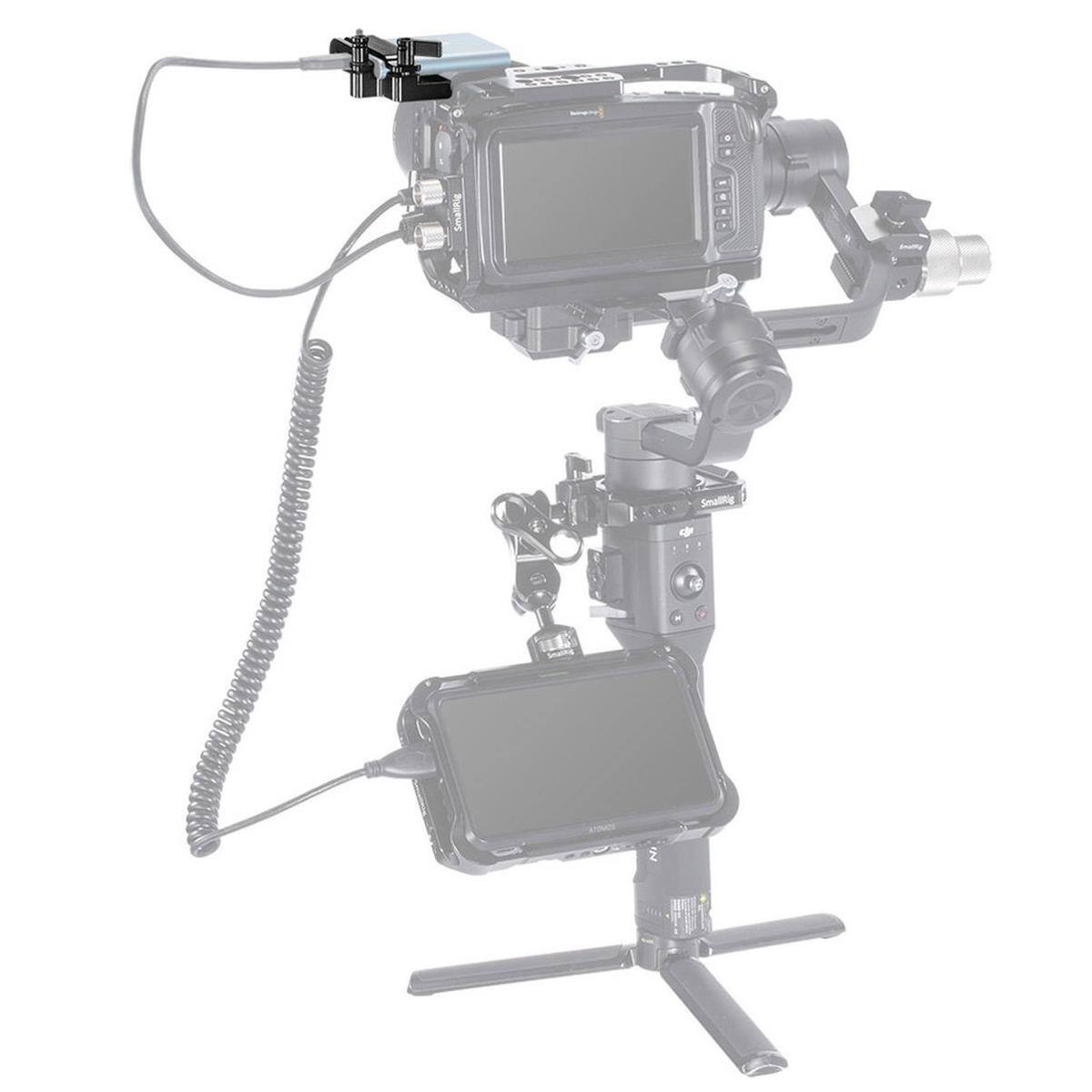 Alt View 9. Smallrig - SmallRig Samsung T5 SSD Mount for BMPCC 4K/6K  Z CAM E2 Cages, New Version.