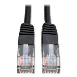 Tripp Lite - N002-010-BK CAT5e 10 ft. 350 MHz Molded Patch Cable - Black