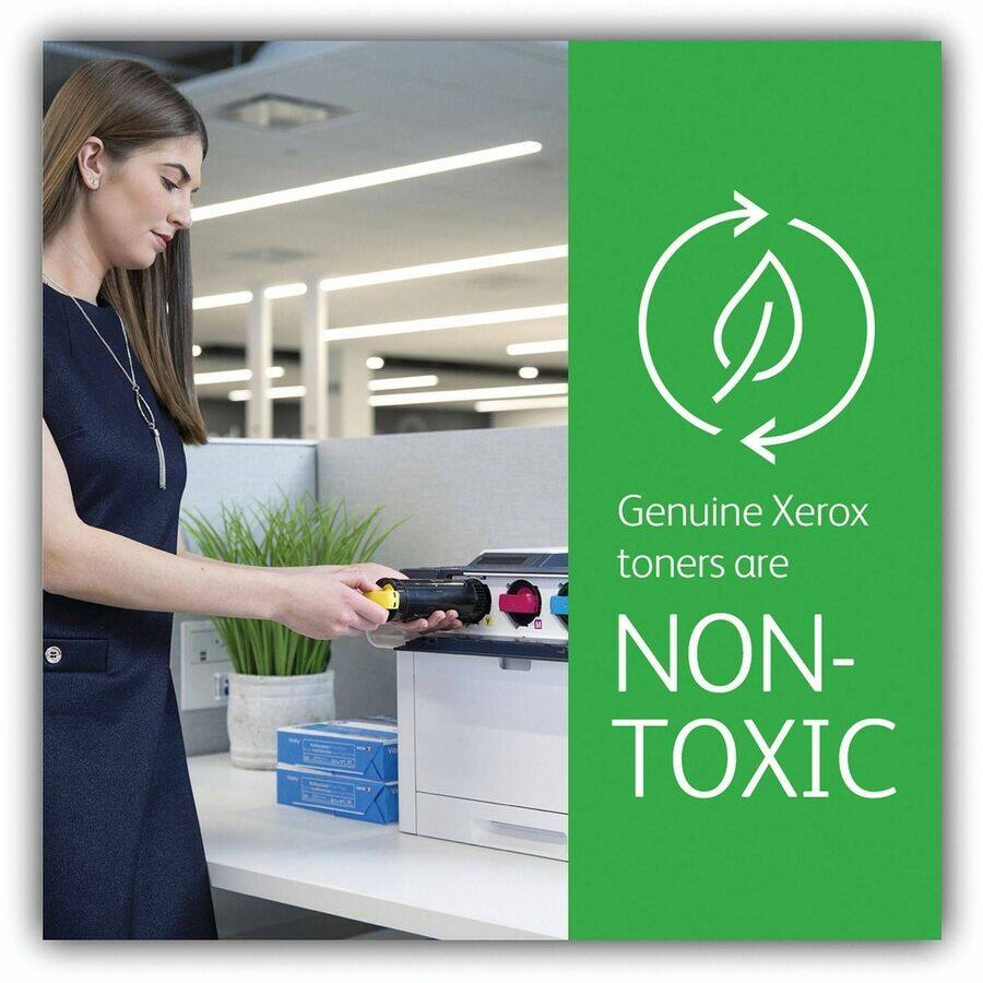 Genuine Xerox toners are NON-TOXIC