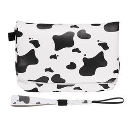 Unique Bargains - Multi-Purpose Nylon Camera Storage Bag, Small Portable Pouch for CCD Camera and Travel Cosmetic Use - Black and White