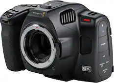 Blackmagic Design HOMI USB 6K
AUDIO IN
AUDIO IN
12V