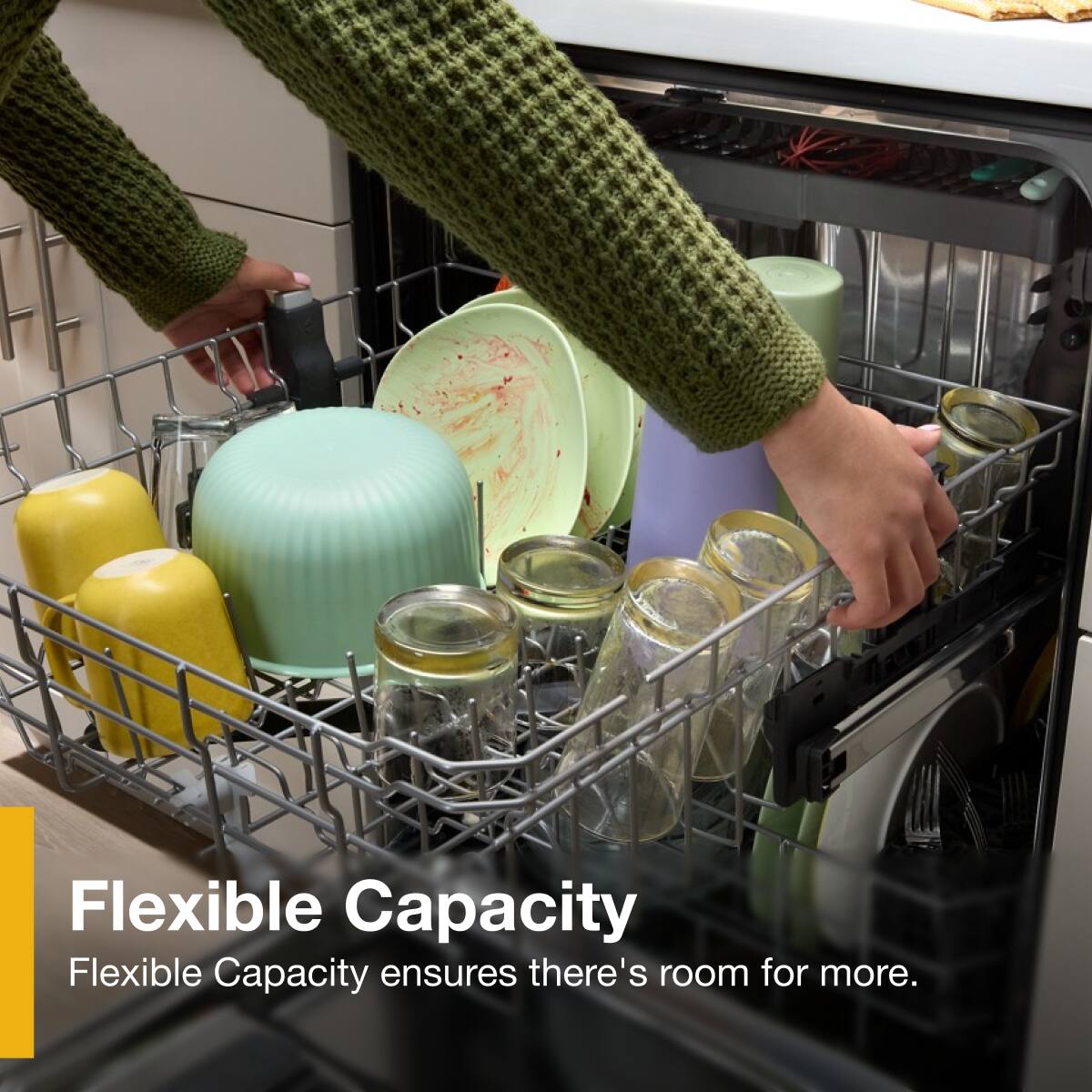 Flexible Capacity  
Flexible Capacity ensures there's room for more.