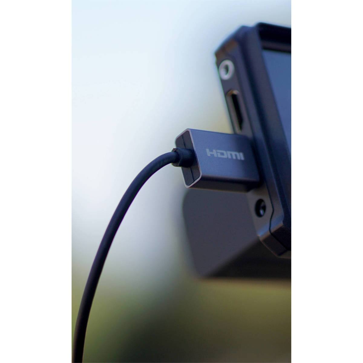 Alt View 4. ZILR - ZILR 4Kp60 Hyper Thin High Speed HDMI Secure Cable with Mini Connector.