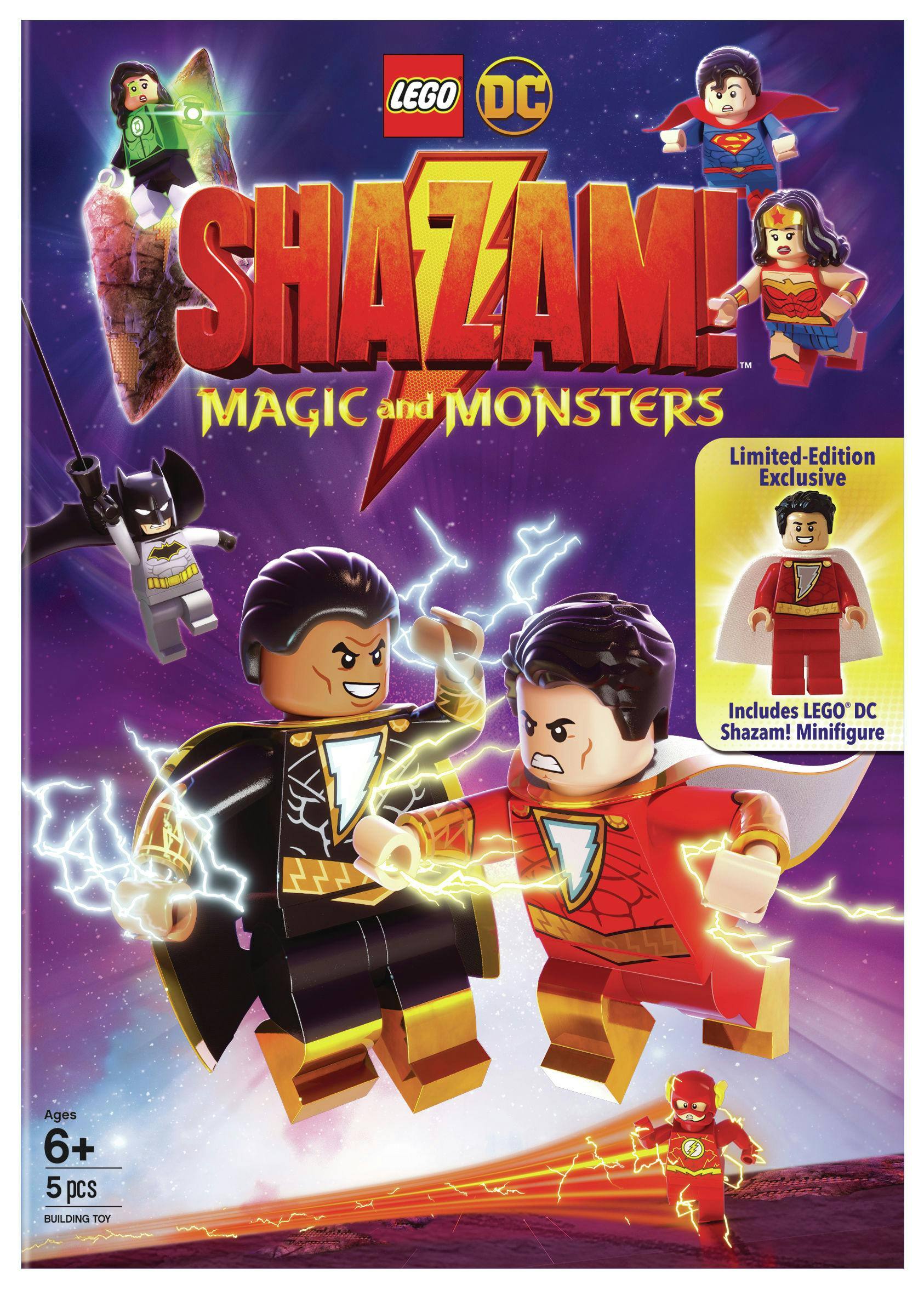 LEGO DC Shazam: Magic and Monsters (DVD + Toy) [DVD] [Standard]