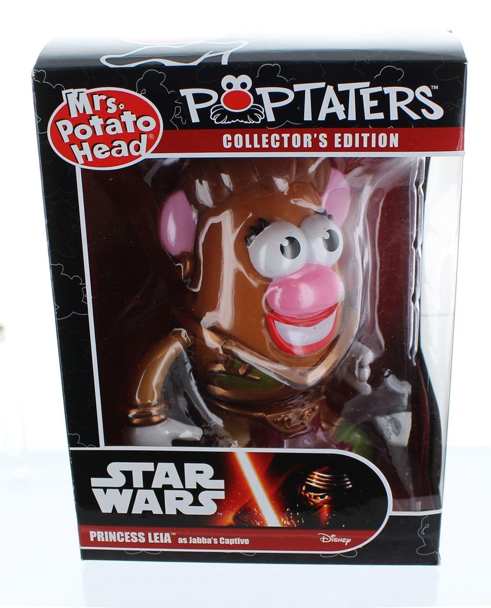 Mrs. Potato Head  
POTATERS™  
COLLECTOR'S EDITION  

STAR WARS™  
PRINCESS LEIA™ as Jabba's Captive  

Disney