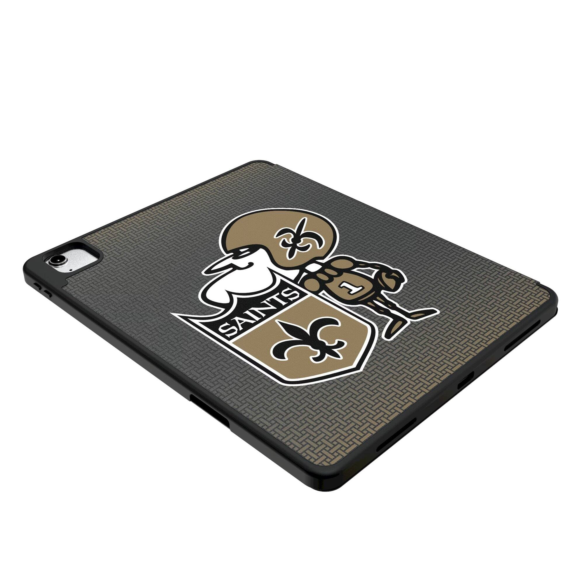 Alt View 2. Keyscaper - New Orleans Saints iPad Case - 13in Pro M4 - Black.