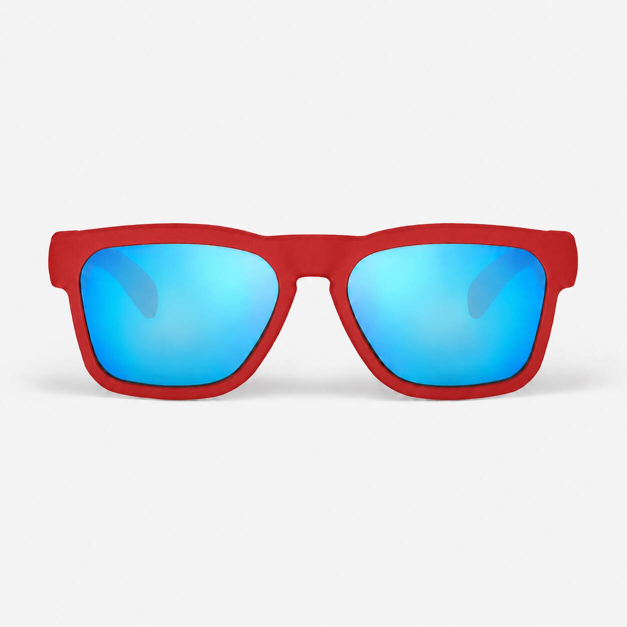 Front. OhO sunshine - OhO Sunshine Smart Bluetooth Audio Sunglasses, Open-Ear Speakers, AI APP, 10-Hour Battery, UV400 Polarized - RED.