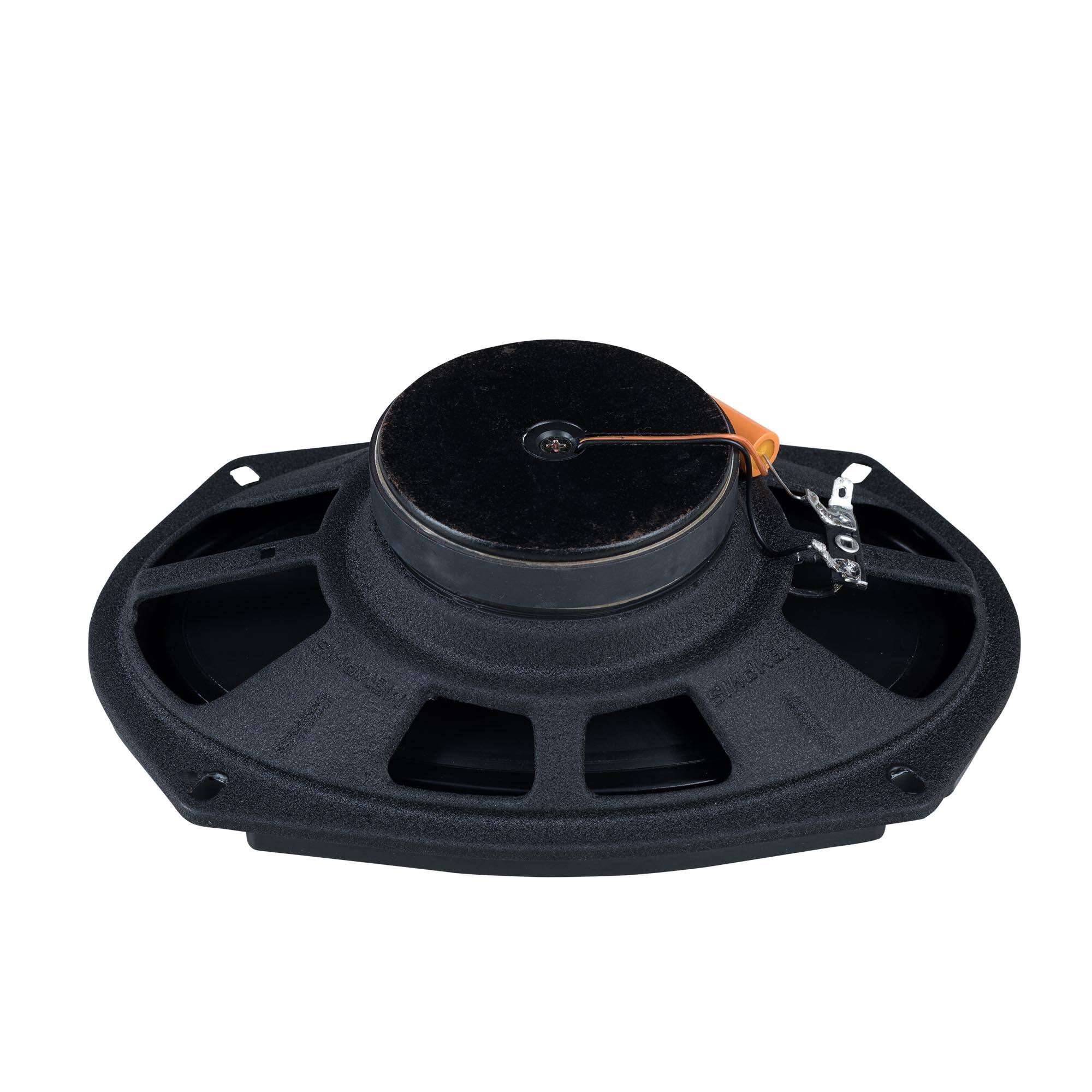 Alt View 5. Memphis Car Audio - Memphis PRX69S 6x9" 2Ω shallow 2-way with low pro Tweeter - Black/Gray.