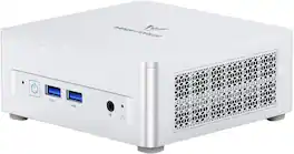 Minisforum - UM870 Slim Mini Desktop PC, AMD Ryzen 7 8745H, 16 GB RAM, 512 GB SSD Storage - Silver