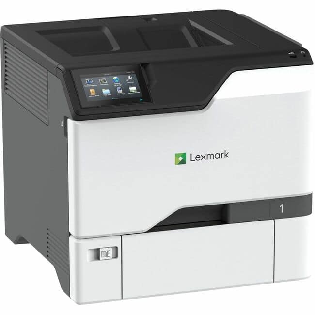 Lexmark - CS737dze Desktop Wired Laser Printer - 52 ppm Mono / 52 ppm 2400 x 600 dpi Print - Automatic - Color