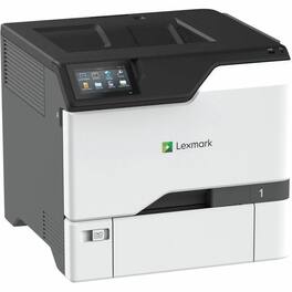 Lexmark - CS737dze Desktop Wired Laser Printer - 52 ppm Mono / 52 ppm 2400 x 600 dpi Print - Automatic - Color