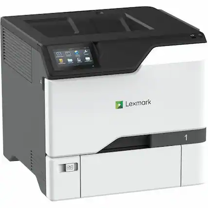 Front. Lexmark - Lexmark CS737dze Desktop Wired Laser Printer - Color - 52 ppm Mono / 52 ppm Color - 2400 x 600 dpi Print - Automatic - Color.