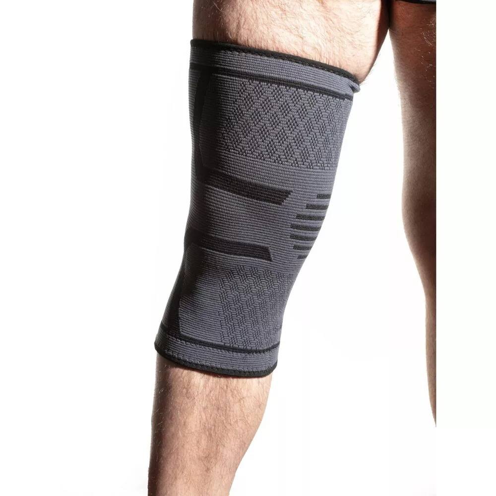 Alt View 3. Luminuxe - Compression Knee Brace for Men & Women Knee Support Sleeves for Running, Arthritis, ACL and more – Xlarge - Grey.