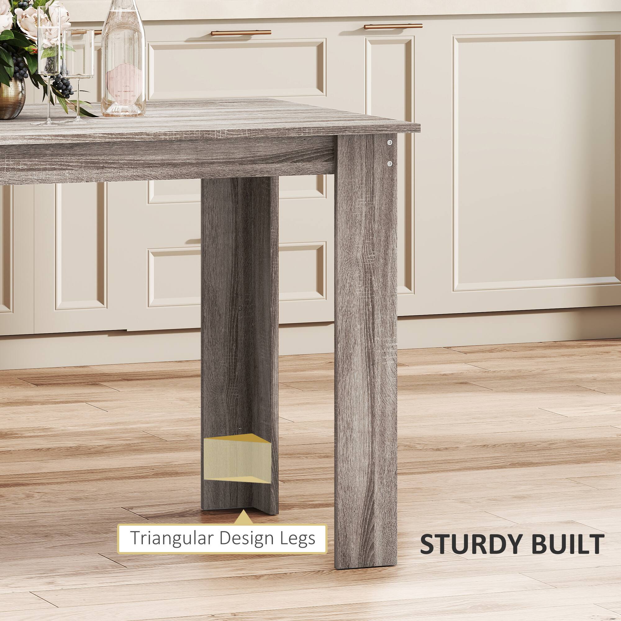 Triangular Design Legs  
STURDY BUILT