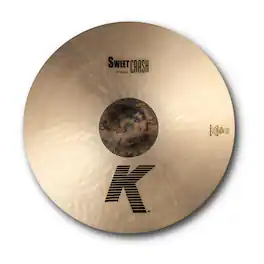 Zildjian - K Sweet Crash Cymbal with Thin Weight and Dark Sweet Tone (16 Inch)