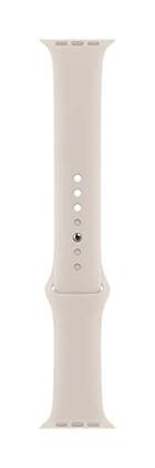 Apple - Watch Band - Sport Band (45mm) - Starlight - Regular - Off-White