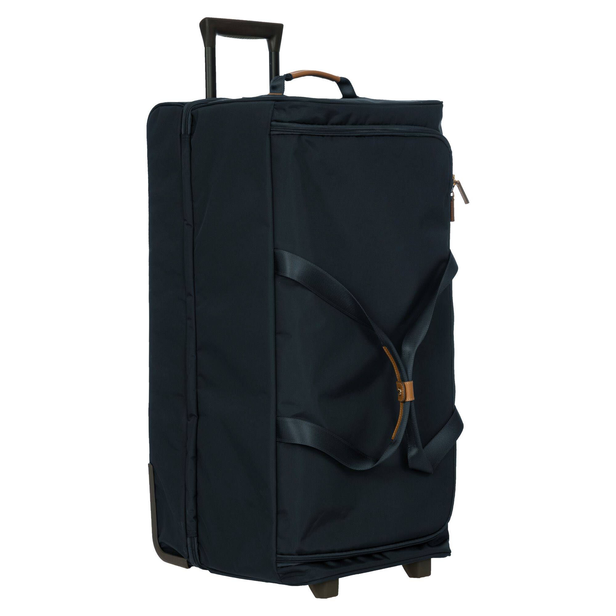 Angle. Bric's - X-travel 30" Rolling Shoe Duffle - Navy.