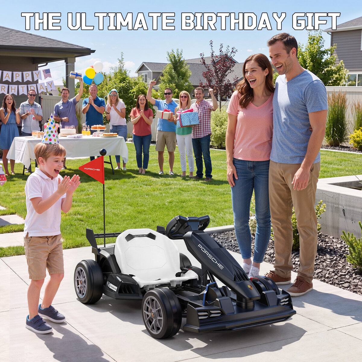 THE ULTIMATE BIRTHDAY GIFT

APPY BIRTHDAY

POPSICHE

PORSCHE