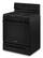 Alt View 1. Whirlpool - 5.0 Cu. Ft. Freestanding Single Oven Gas Range with Two SpeedHeat Burners - Black.