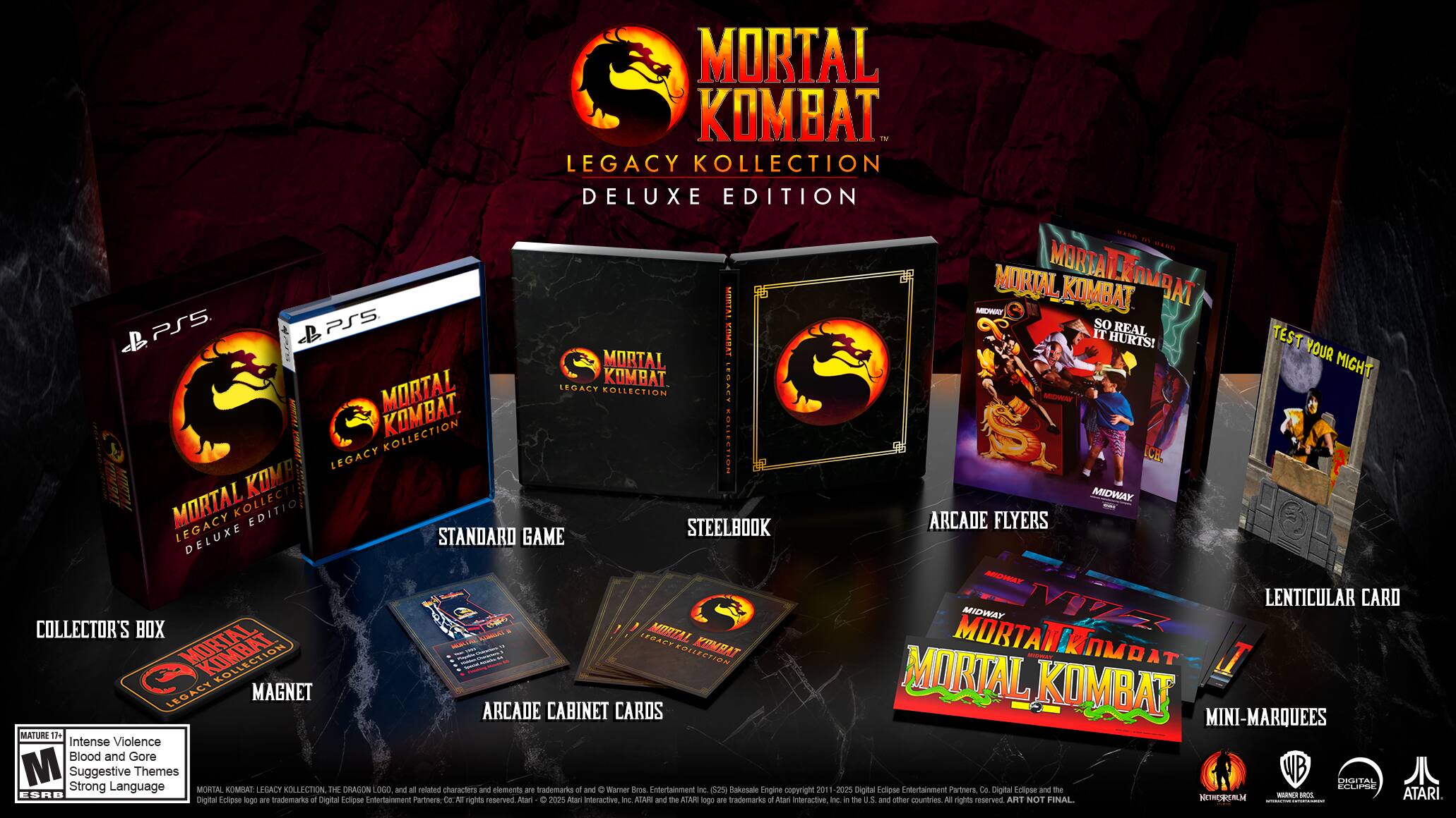 Mortal Kombat Legacy Collection Deluxe Edition

- PS5 Standard Game
- Steelbook
- Collector's Box
- Arcade Flyers
- Lenticular Card
- Mini-Marquees
- Arcade Cabinet Cards
- Magnet

Mortal Kombat Legacy Collection Deluxe Edition

- PS5 Standard Game
- Steelbook
- Collector's Box
- Arcade Flyers
- Lenticular Card
- Mini-Marquees
- Arcade Cabinet Cards
- Magnet

Mortal Kombat Legacy Collection Deluxe Edition

- PS5 Standard Game
- Steelbook
- Collector's Box
- Arcade Flyers
- Lenticular Card
- Mini-Marquees
- Arcade Cabinet Cards
- Magnet

Mortal Kombat Legacy Collection Deluxe Edition

- PS5 Standard Game
- Steelbook
- Collector's Box
- Arcade Flyers
- Lenticular Card
- Mini-Marquees
- Arcade Cabinet Cards
- Magnet

Mortal Kombat Legacy Collection Deluxe Edition

- PS5 Standard Game
- Steelbook
- Collector's Box
- Arcade Flyers
- Lenticular Card
- Mini-Marquees
- Arcade Cabinet Cards
- Magnet

Mortal Kombat Legacy Collection Deluxe Edition

- PS5 Standard Game
- Steelbook
- Collector's Box
- Arcade Flyers
- Lenticular Card
- Mini-Marquees
- Arcade Cabinet Cards
- Magnet

Mortal Kombat Legacy Collection Deluxe Edition

- PS5 Standard Game
- Steelbook
- Collector's Box
- Arcade Flyers
- Lenticular Card
- Mini-Marquees
- Arcade Cabinet Cards
- Magnet

Mortal Kombat Legacy Collection Deluxe Edition

- PS5 Standard Game
- Steelbook
- Collector's Box
- Arcade Flyers
- Lenticular Card
- Mini-Marquees
- Arcade Cabinet Cards
- Magnet

Mortal Kombat Legacy Collection Deluxe Edition

- PS5 Standard Game
- Steelbook
- Collector's Box
- Arcade Flyers
- Lenticular Card
- Mini-Marquees
- Arcade Cabinet Cards
- Magnet

Mortal Kombat Legacy Collection Deluxe Edition

- PS5 Standard Game
- Steelbook
- Collector's Box
- Arcade Flyers
- Lenticular Card
- Mini-Marquees
- Arcade Cabinet Cards
- Magnet

Mortal Kombat Legacy Collection Deluxe Edition

- PS5 Standard Game
- Steelbook
- Collector's Box
- Arcade Flyers
- Lenticular