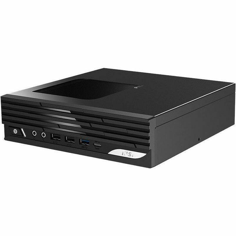 Alt View 2. MSI - MSI PRO DP21 -004US small form factor Desktop PC, Intel Core i5-14500, vPRO, 32GB' , 1TB SSD, WIN 11 PRO - MSI PRO DP21 - Black.
