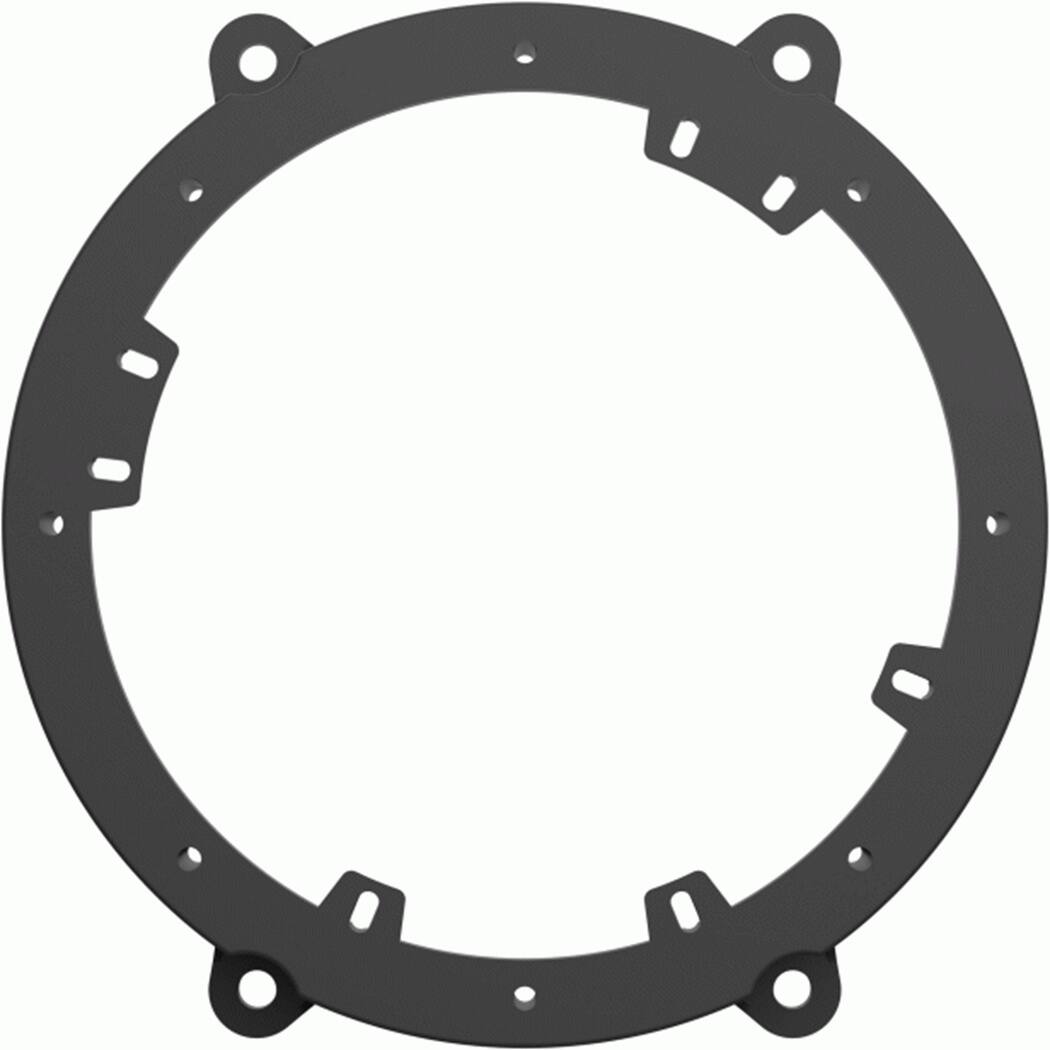 Alt View 17. Metra - Speaker Adapter Plate for Select Volvo 2016-2022 Vehicles (2-Pack) - Black.