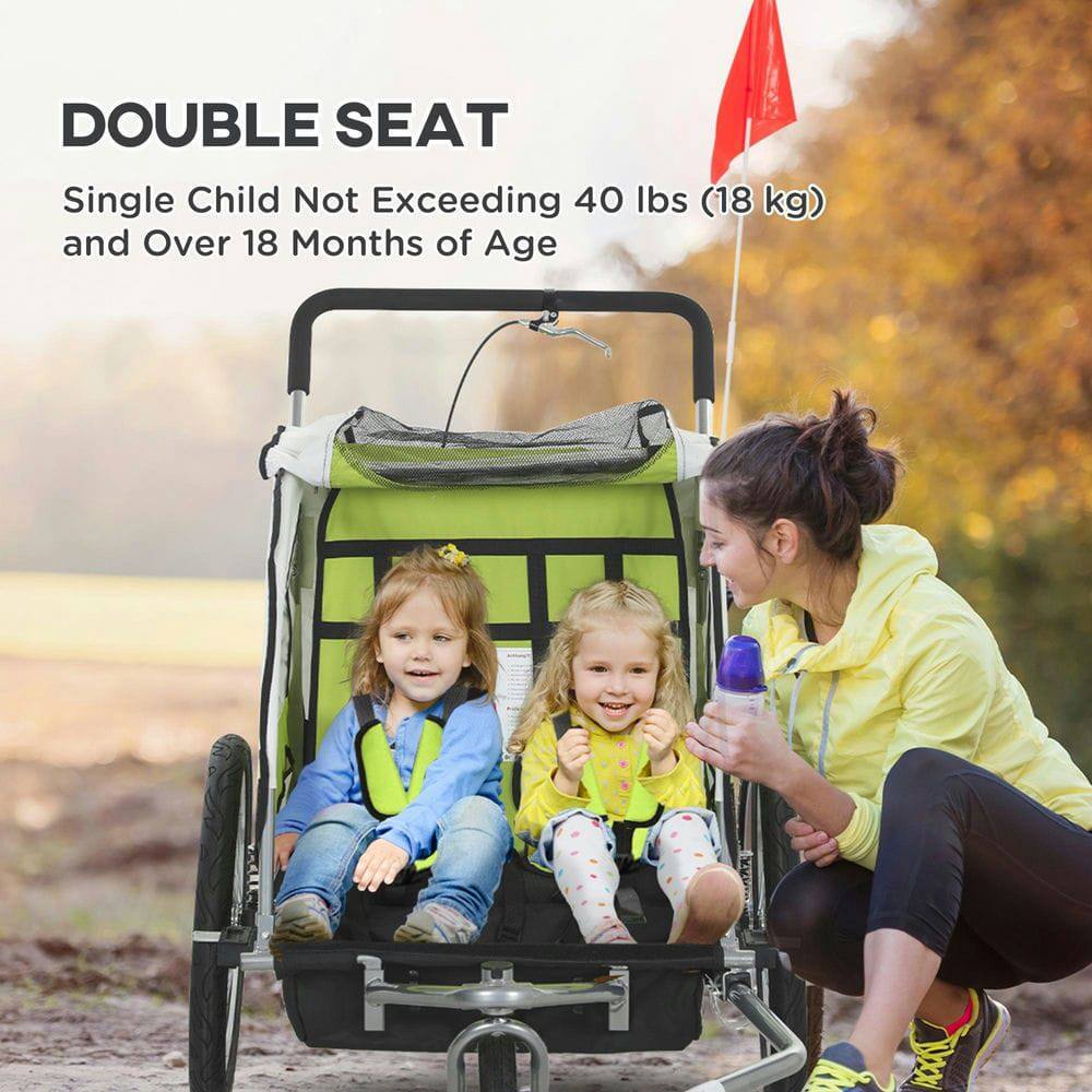 DOUBLE SEAT  
Single Child Not Exceeding 40 lbs (18 kg) and Over 18 Months of Age