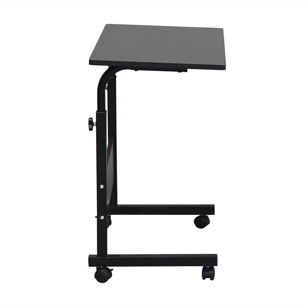 Alt View 1. Winado - Home Side Table Sofa End Cart Laptop PC Rolling Computer Desk Stand Coffee Tray - Black.