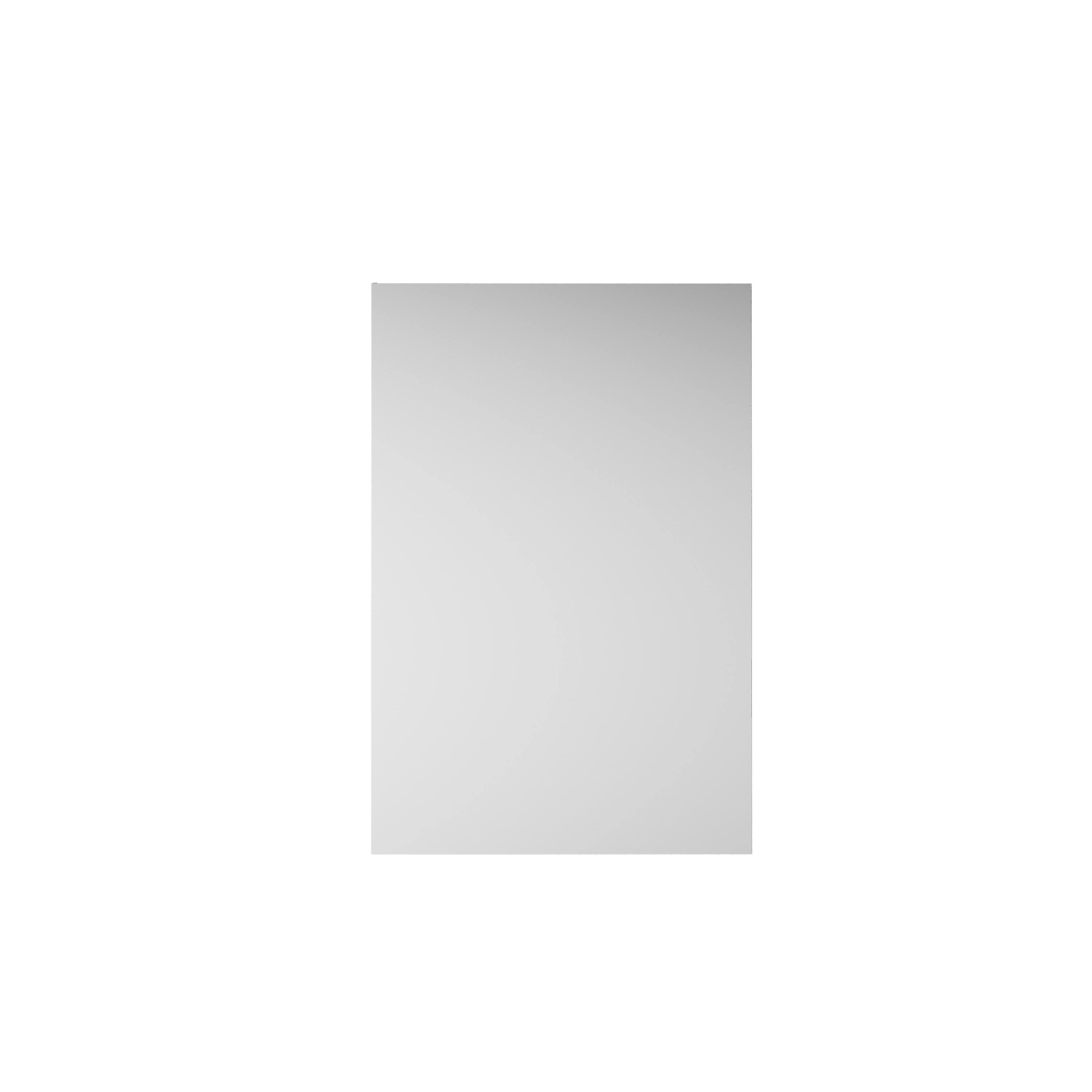 Alt View 8. WELLFOR - 24 in. W x 36 in. H Rectangular Aluminum Tri-View Medicine Cabinet with Mirror, Blum Hinge, Adjustable Shelves - Silver.