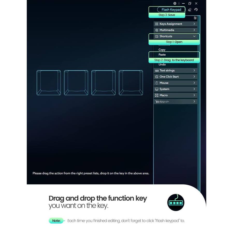 Stamp n Camp 4 Fully Keys With Floating Window And Macro ...