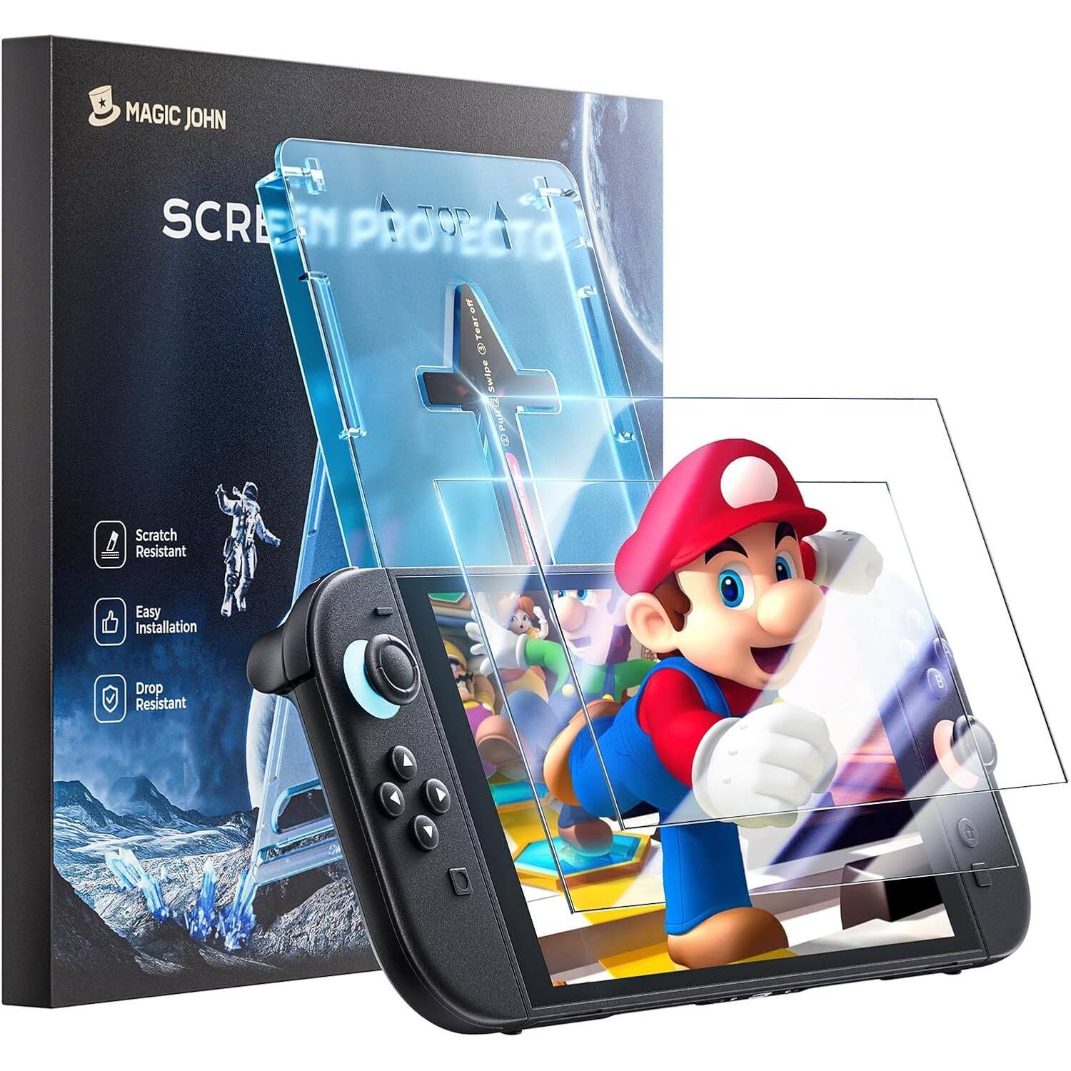 MAGIC JOHN  
SCREEN PROTECTOR  

Scratch Resistant  
Easy Installation  
Drop Resistant