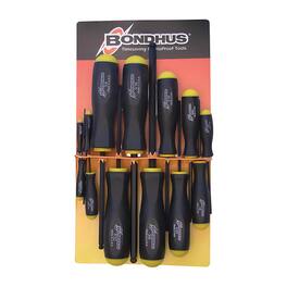 Bondhus - Set 13 Ball End Screwdrivers .050-3/8" - Black