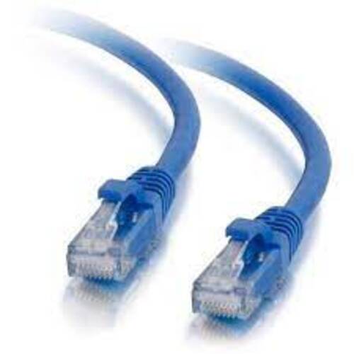 Front. C2G - Cables To Go 15193 Cat5e 6 Feet Patch Cable - RJ-45 Male Network - RJ-45 Male Network - Blue - Blue.