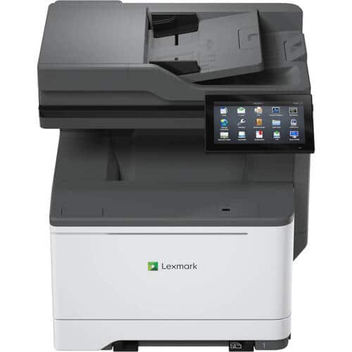 Lexmark - CX635adwe 50M7080 Multifunction Color Laser Printer - 1200 x 1200 dpi - 42 ppm - Color Touch Screen - USB - White/Gray